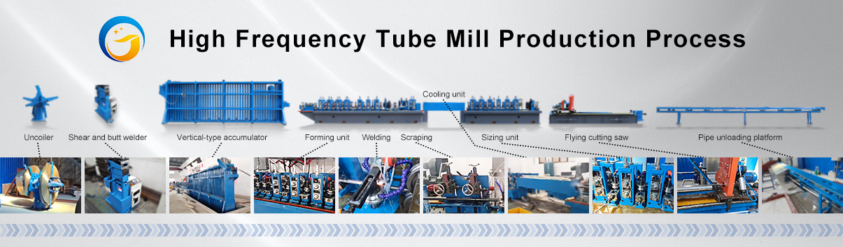 high frequency pipe making machine