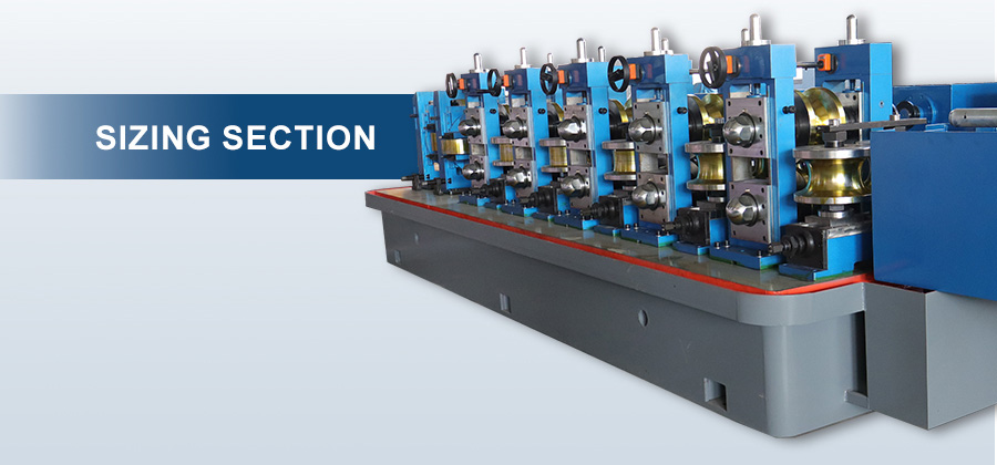 tube mill-sizing section