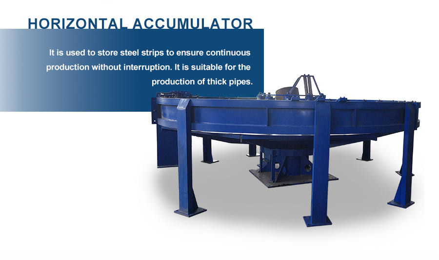 tube mill-accumulator