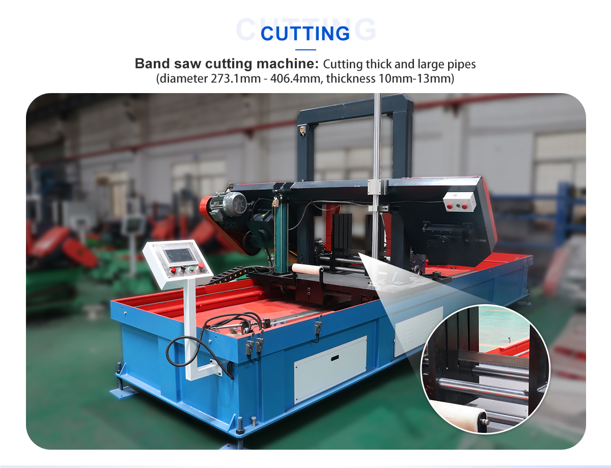 band saw cutting machine