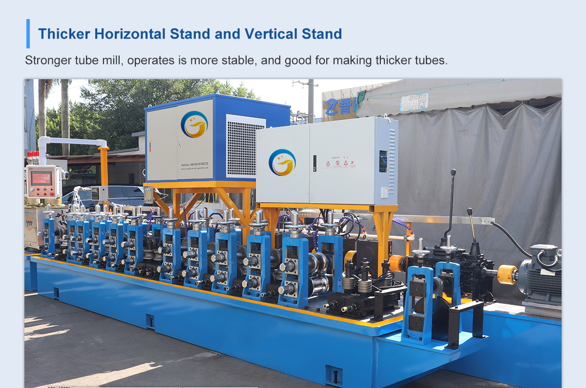laser welding tube mill forming section