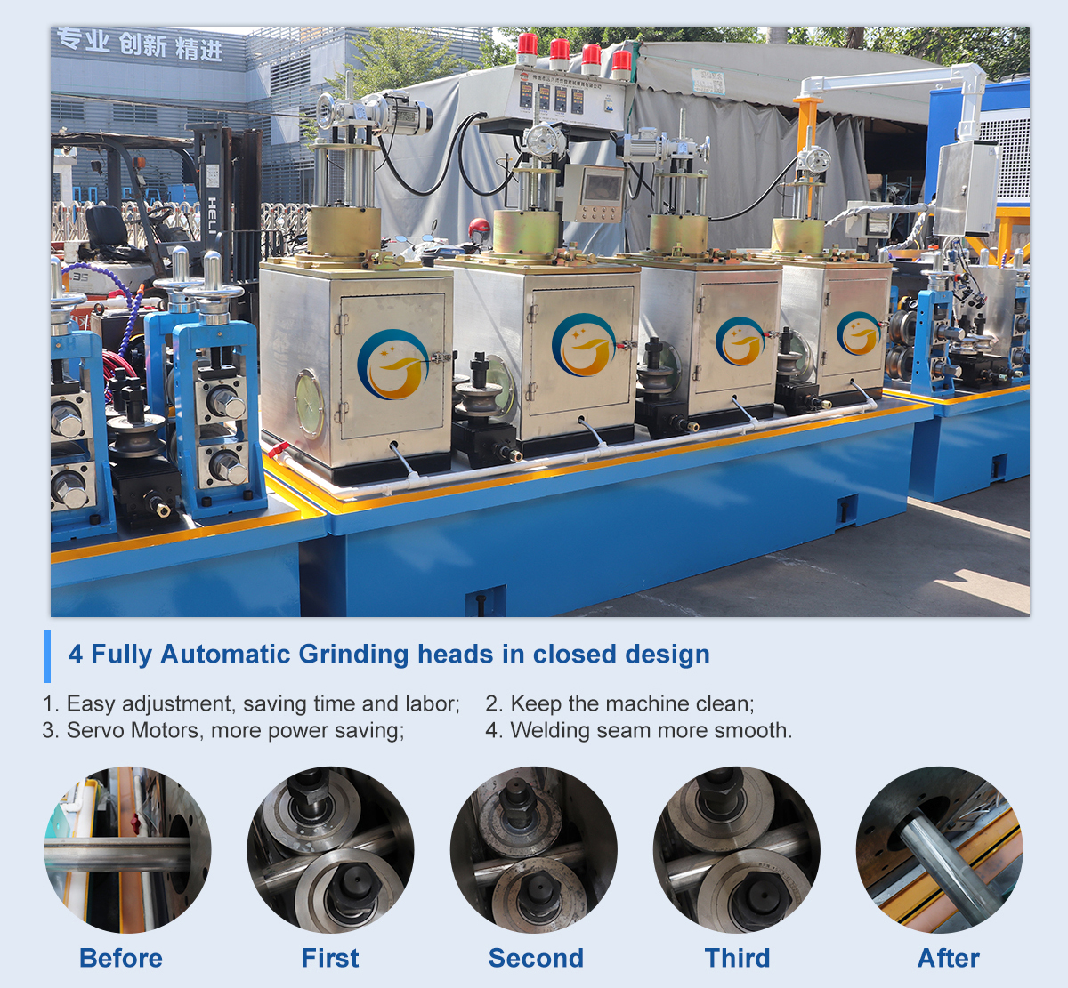 Laser Welding Tube Mill-Grinding Heads