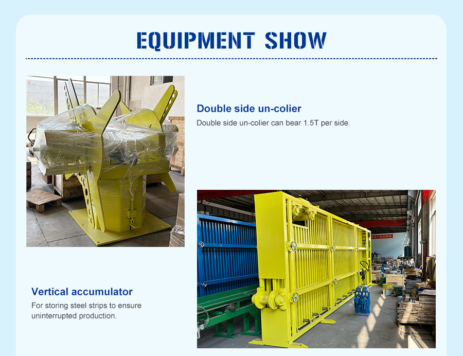 Pipe making machine-uncoiler