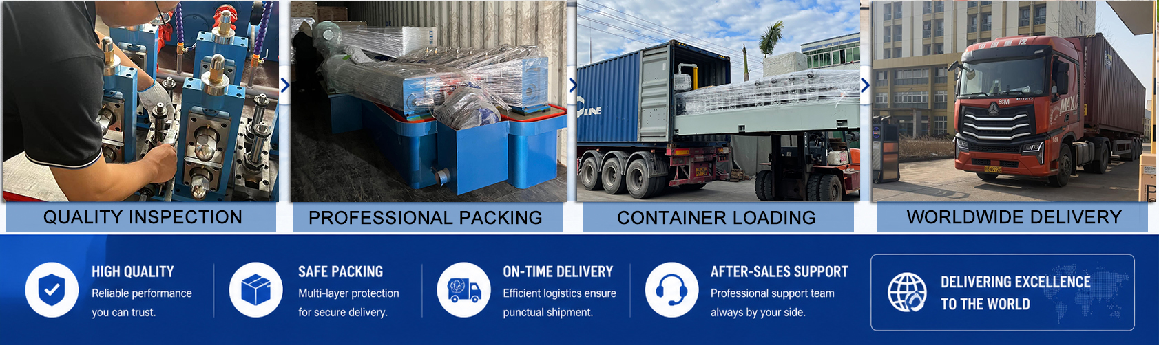 Tube Mill Container Loading Tube Mill Container Loading