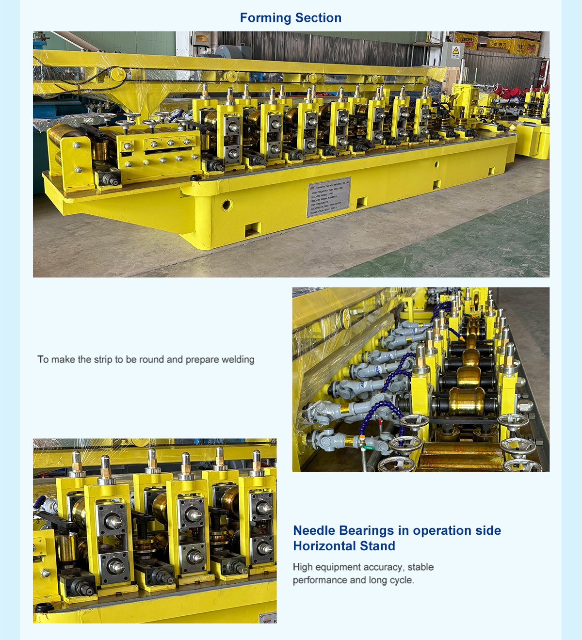 pipe making machine -forming machine pipe making machine -forming machine