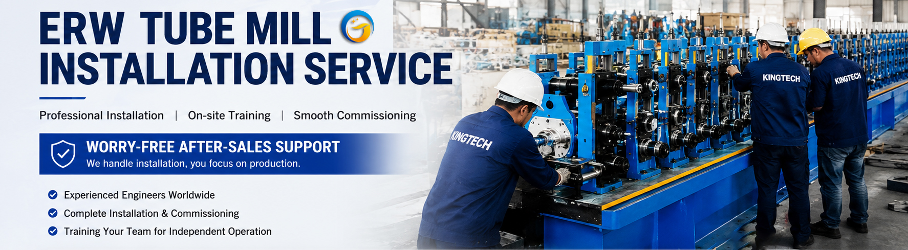 Tube Mill Installation Service Tube Mill Installation Service