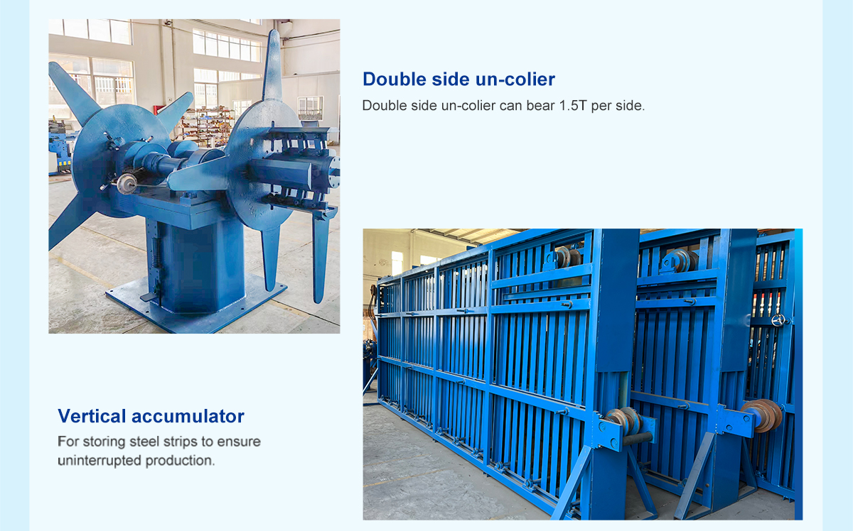 scaffolding pipe mill uncoiler and accumulator scaffolding pipe mill uncoiler and accumulator