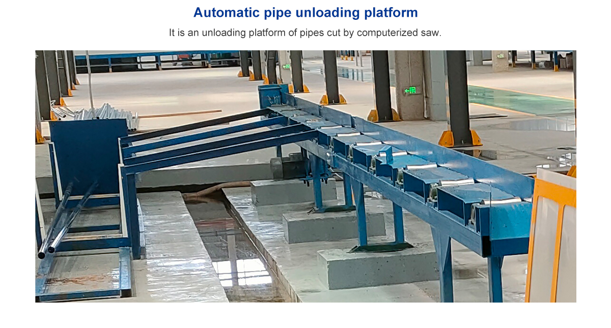automotive tube mill run-out table automotive tube mill run-out table