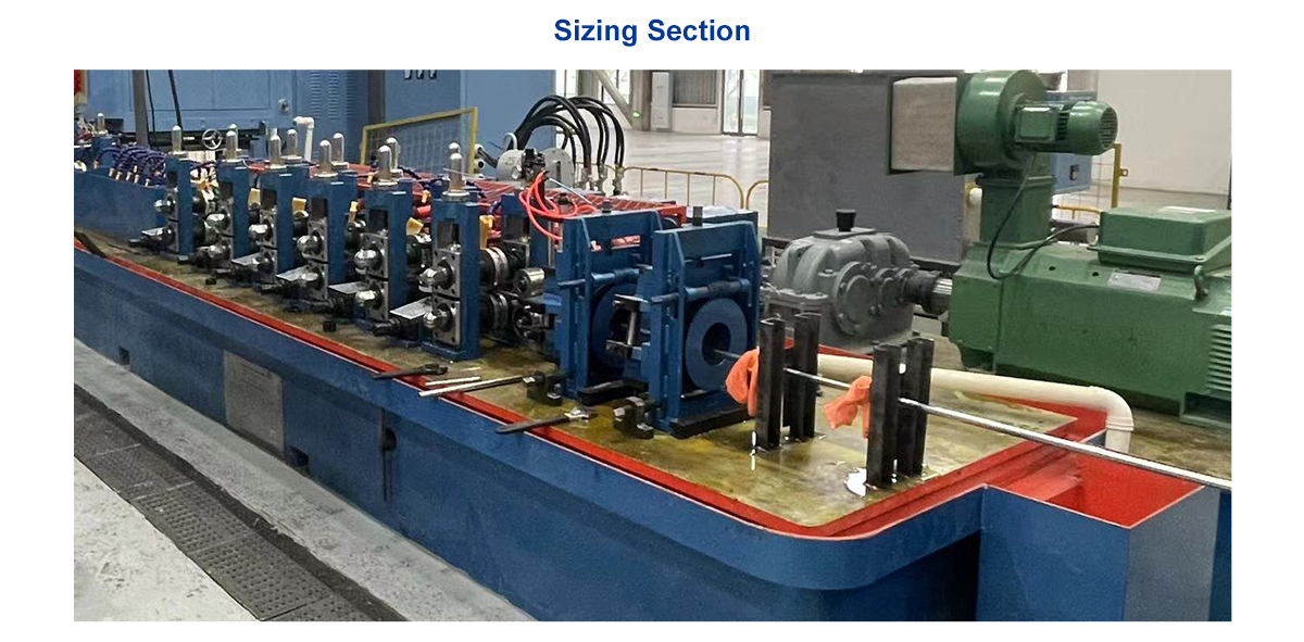Fencing Tube Mill Sizing Section Fencing Tube Mill Sizing Section