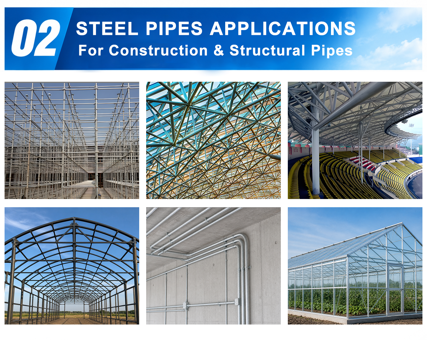 Construction And Structural PIPE APPLICATIONS Construction And Structural PIPE APPLICATIONS