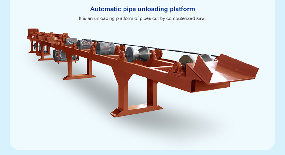 decorative steel pipe mill run-out table decorative steel pipe mill run-out table