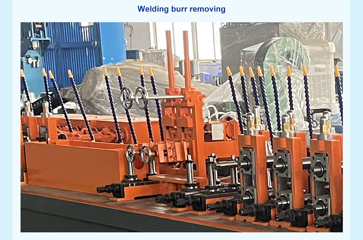 decorative steel pipe mill welding burr removing decorative steel pipe mill welding burr removing