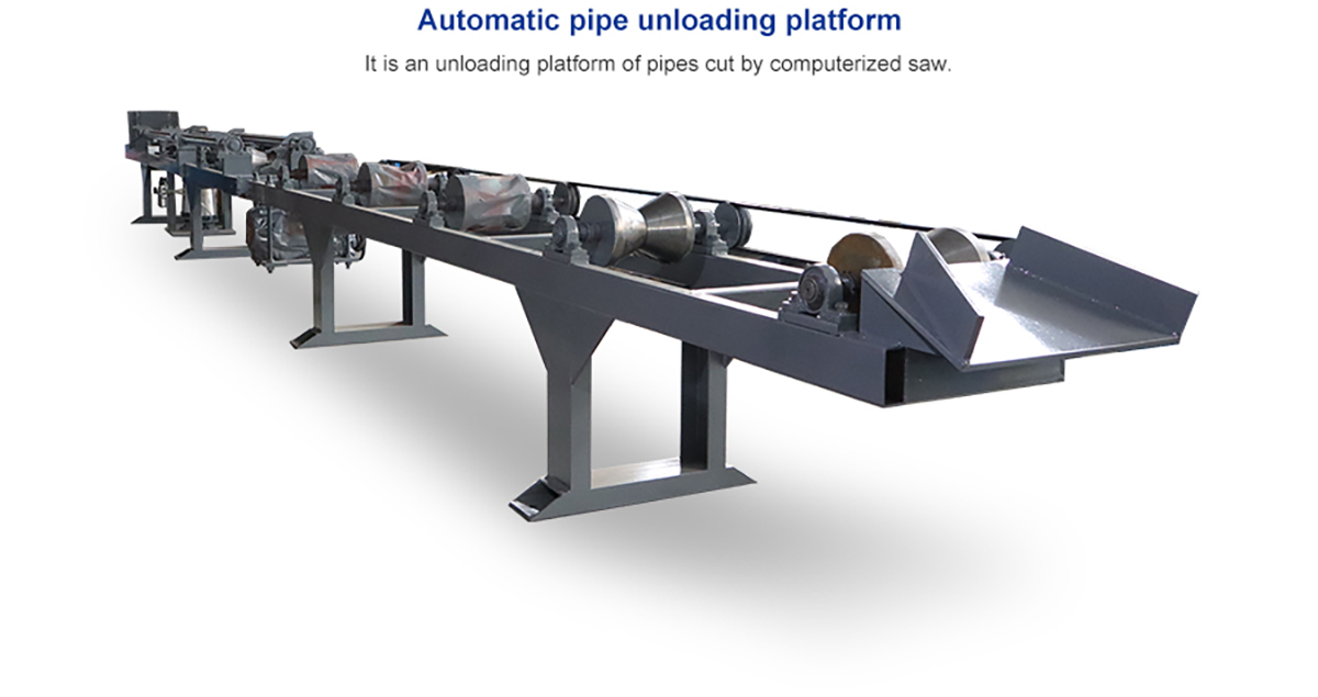 Construction Pipe Mill Run-out Table Construction Pipe Mill Run-out Table