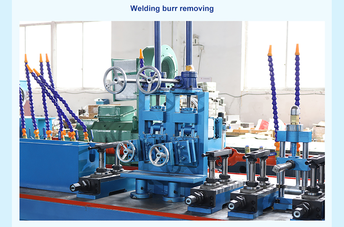 Broom Handle Tube Mill Welding Burr Removing Broom Handle Tube Mill Welding Burr Removing