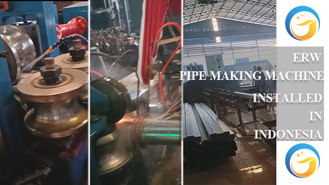 Successful Tube Mill Project in Indonesia | 89K127 ERW Tube Mill Machine